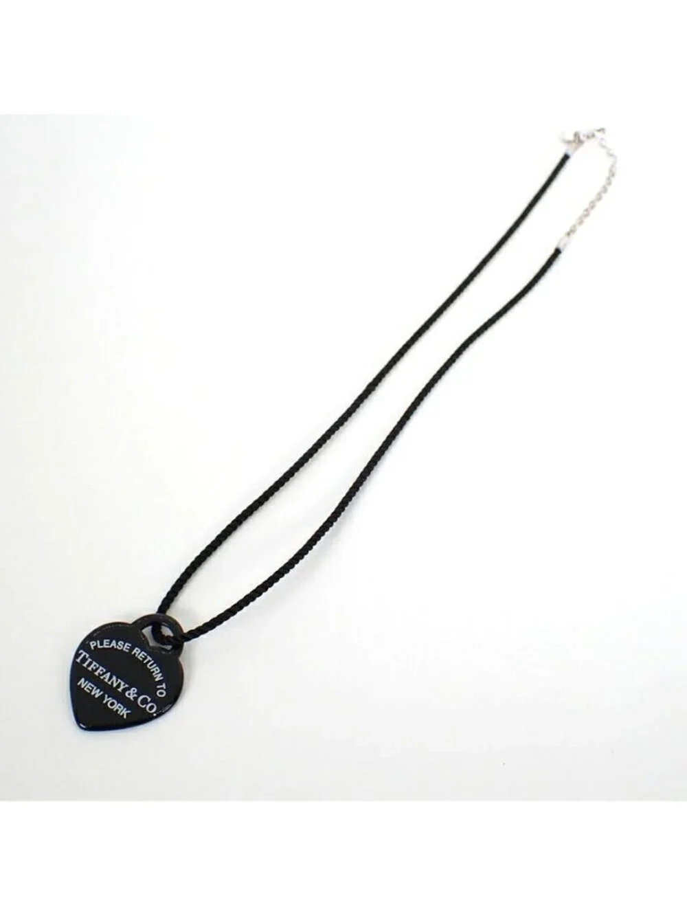 Tiffany & Co 925 Plastic Return to Pendant